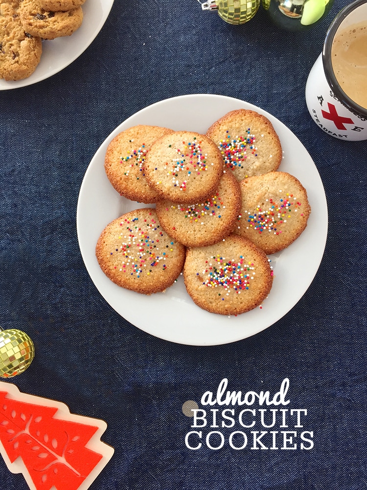 Almond Biscuit Cookies