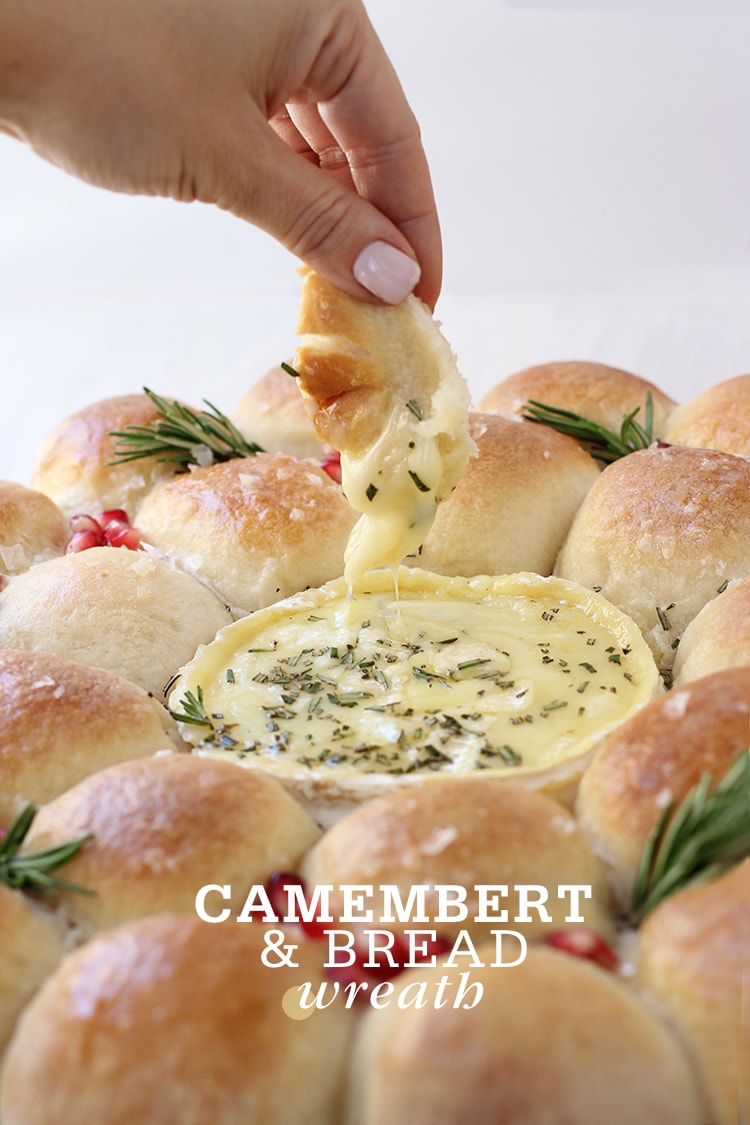 Camembert Bread Wreath