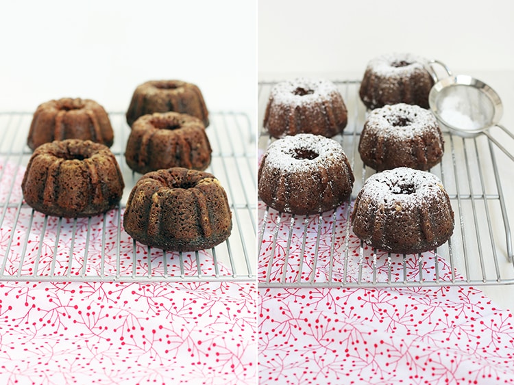 Gingerbread Christmas Cakes