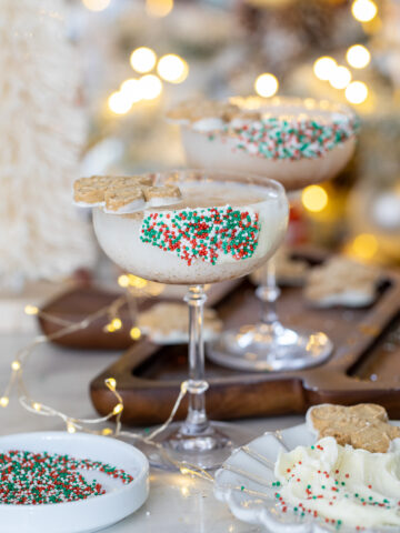Frosted Gingerbread Martini Recipe