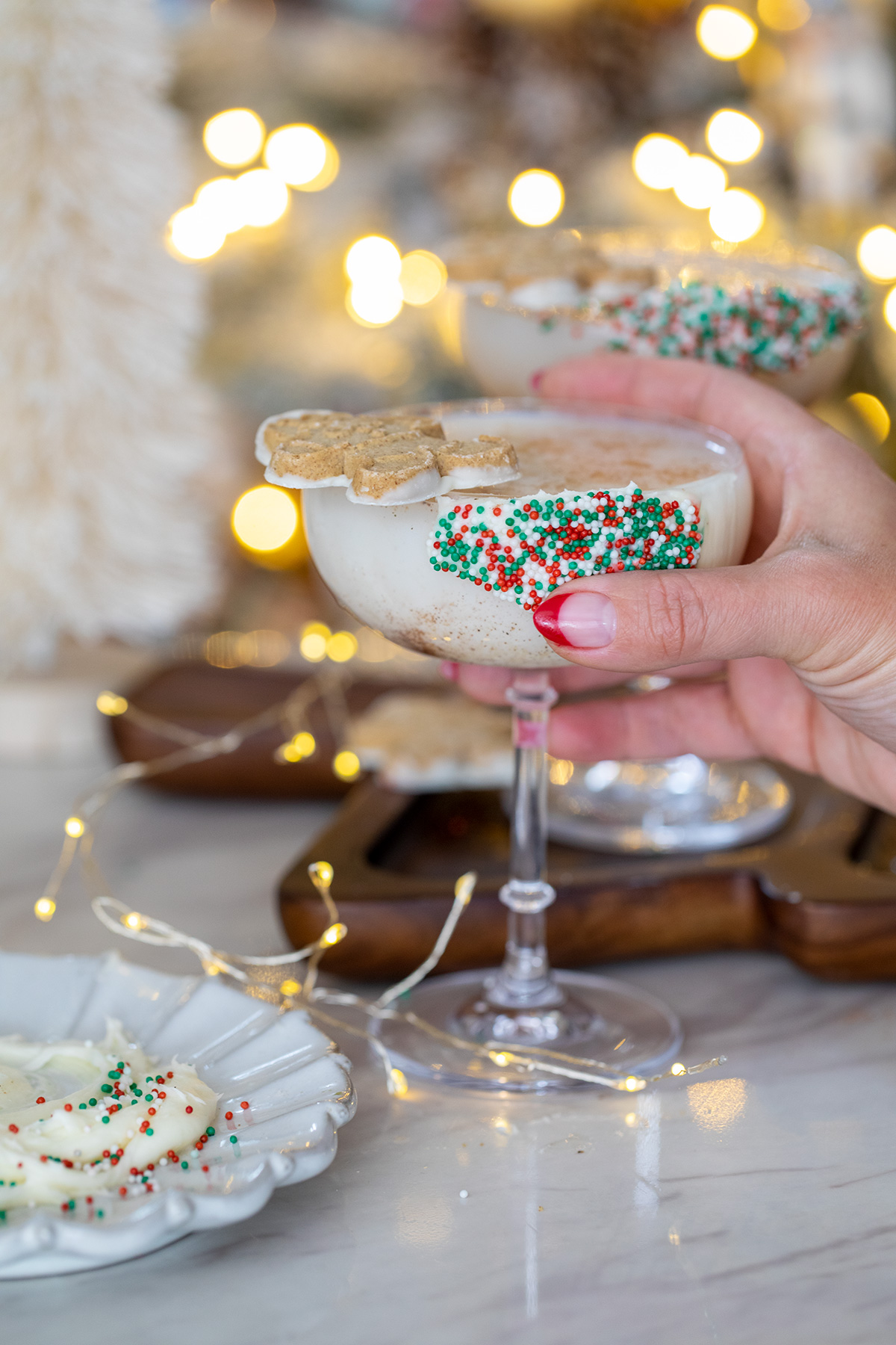 Frosted Gingerbread Martini Recipe