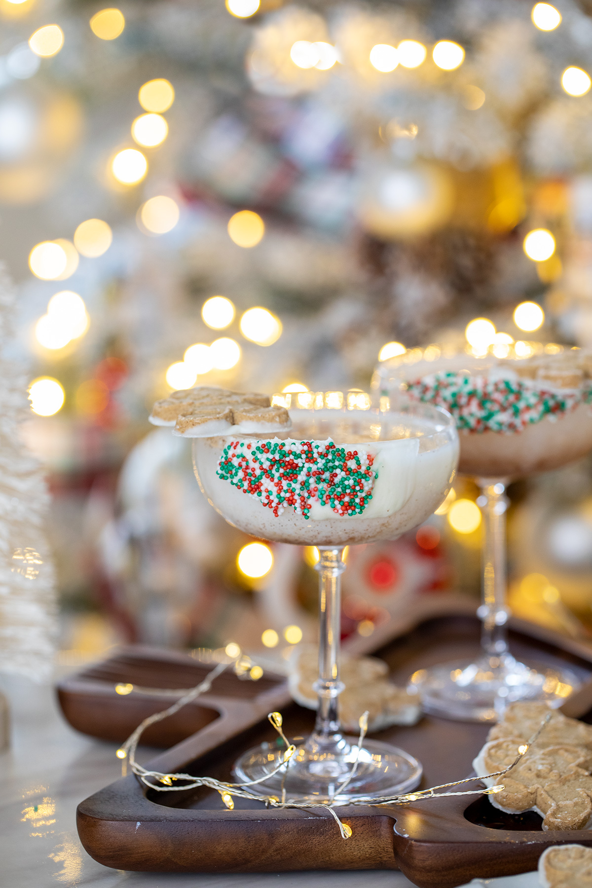 Frosted Gingerbread Martini Recipe