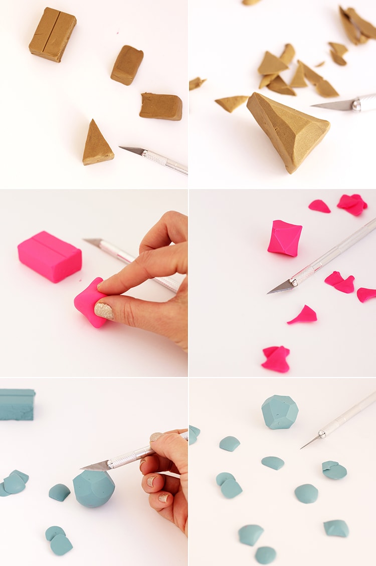 DIY Geometric Bottle Stoppers