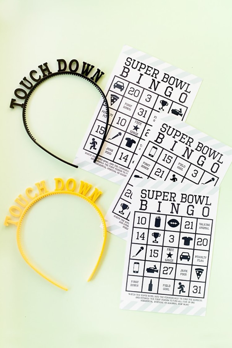 Super-Bowl-DIY-BINGO