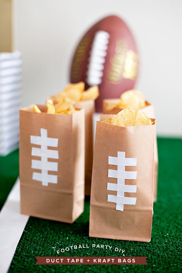 Super-Bowl-DIY-Football-Chip-bags