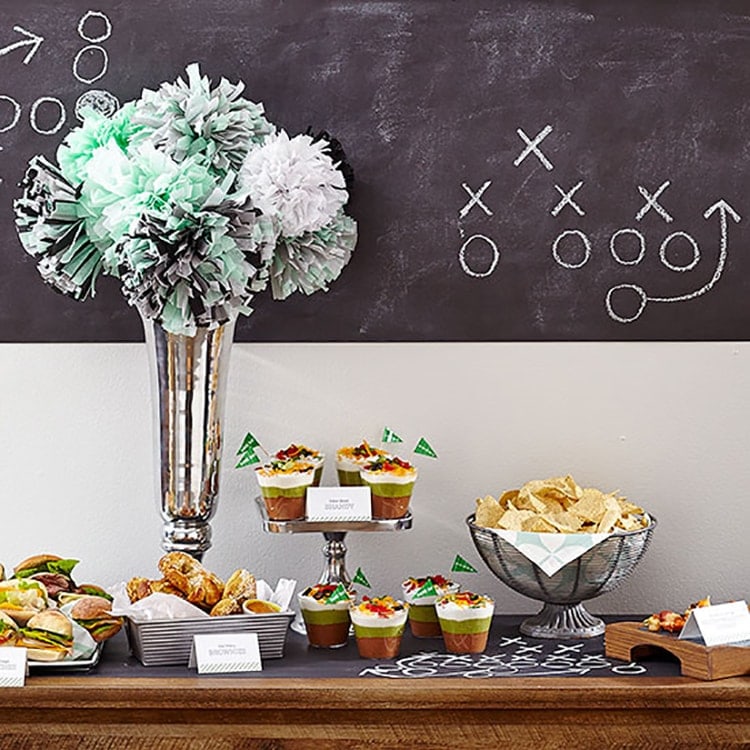 Super Bowl DIY Chalkboard