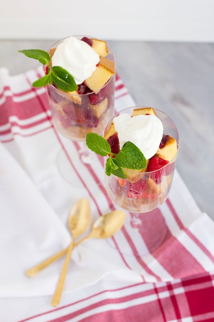 Berries and Cream Parfait