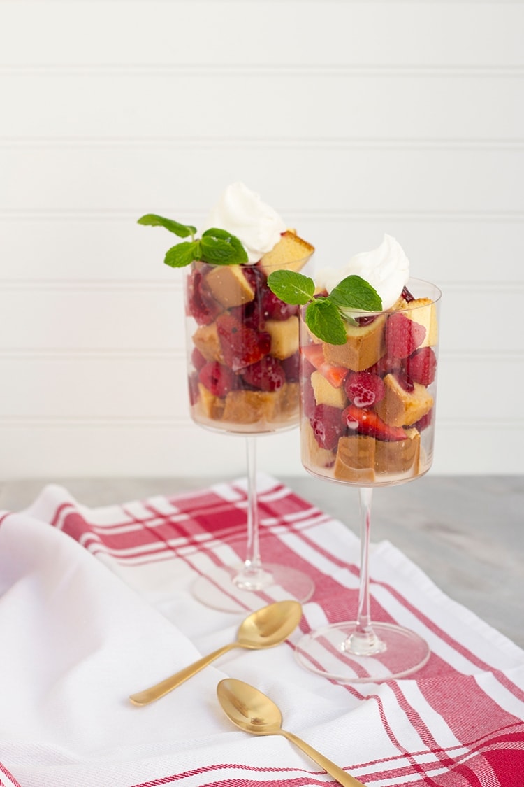 Berries and Cream Parfait