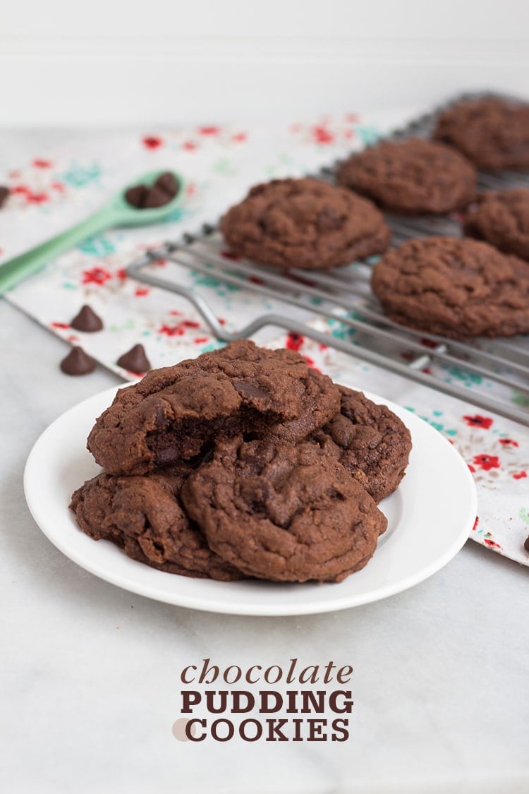 Easy Chocolate Pudding Cookies