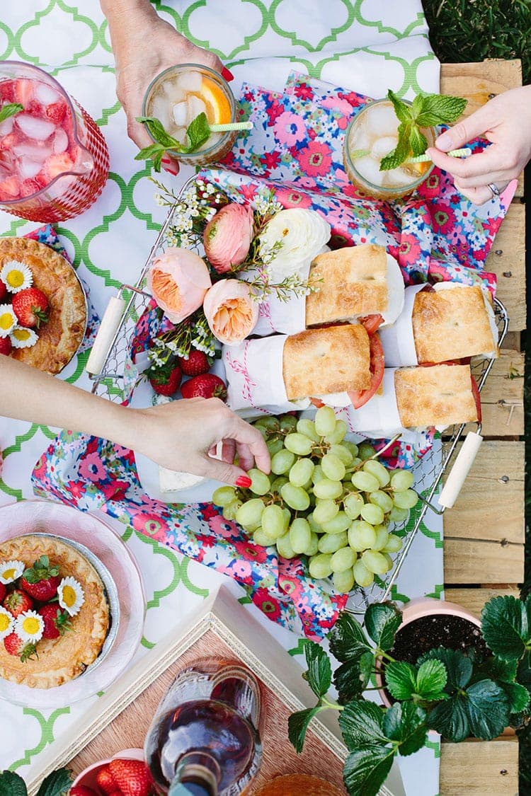 Mother's Day Backyard Picnic