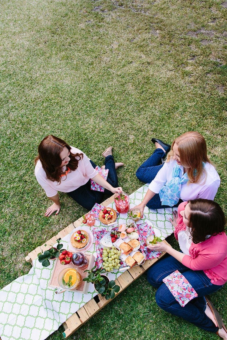 Mother's Day Backyard Picnic