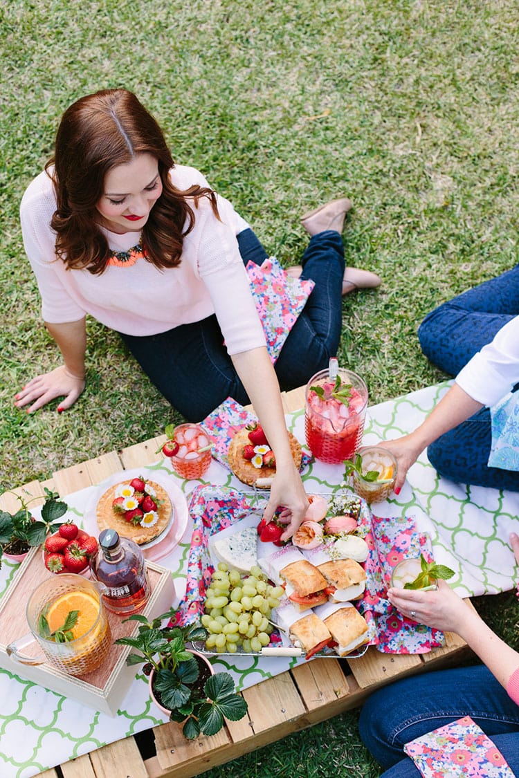 Mother's Day Backyard Picnic