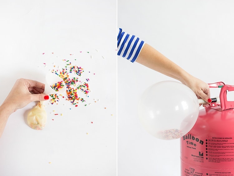DIY Funfetti Balloons