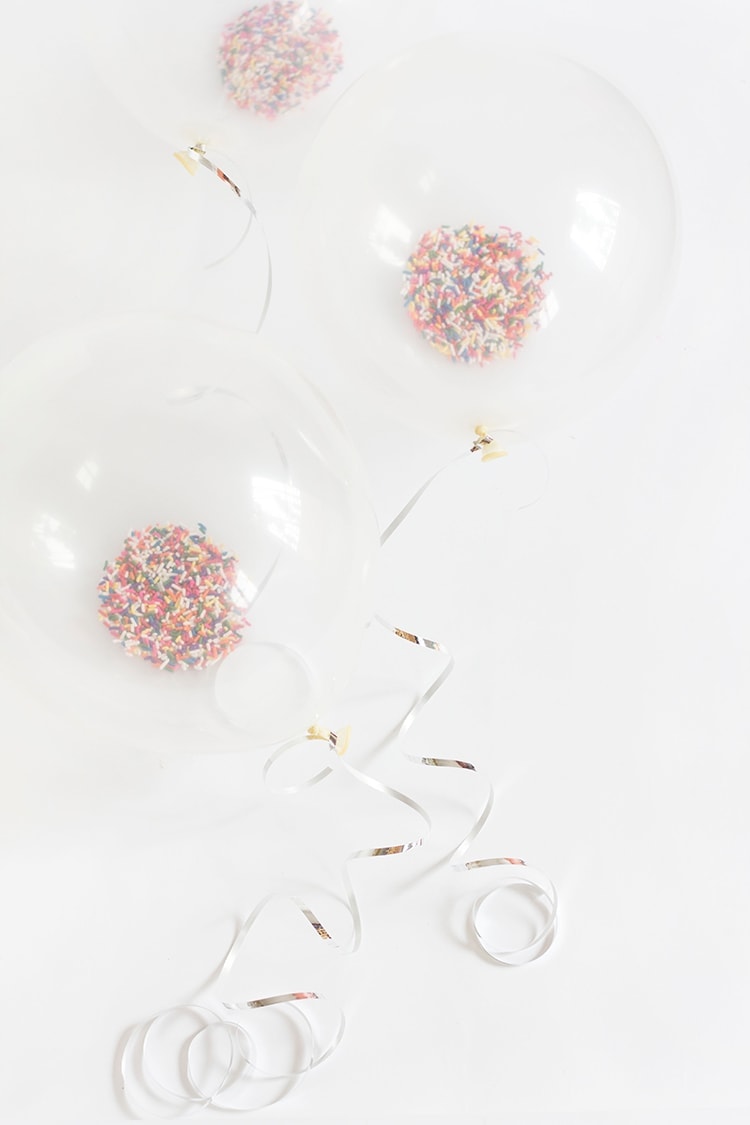 DIY Funfetti Balloons