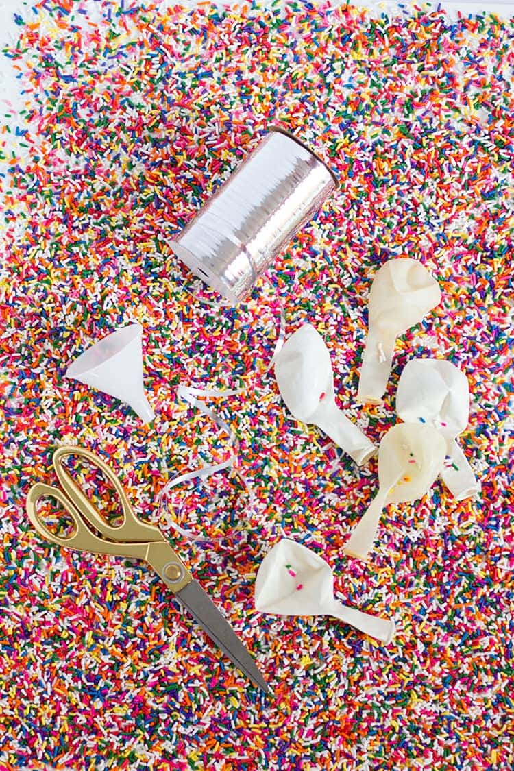 DIY Funfetti Balloons