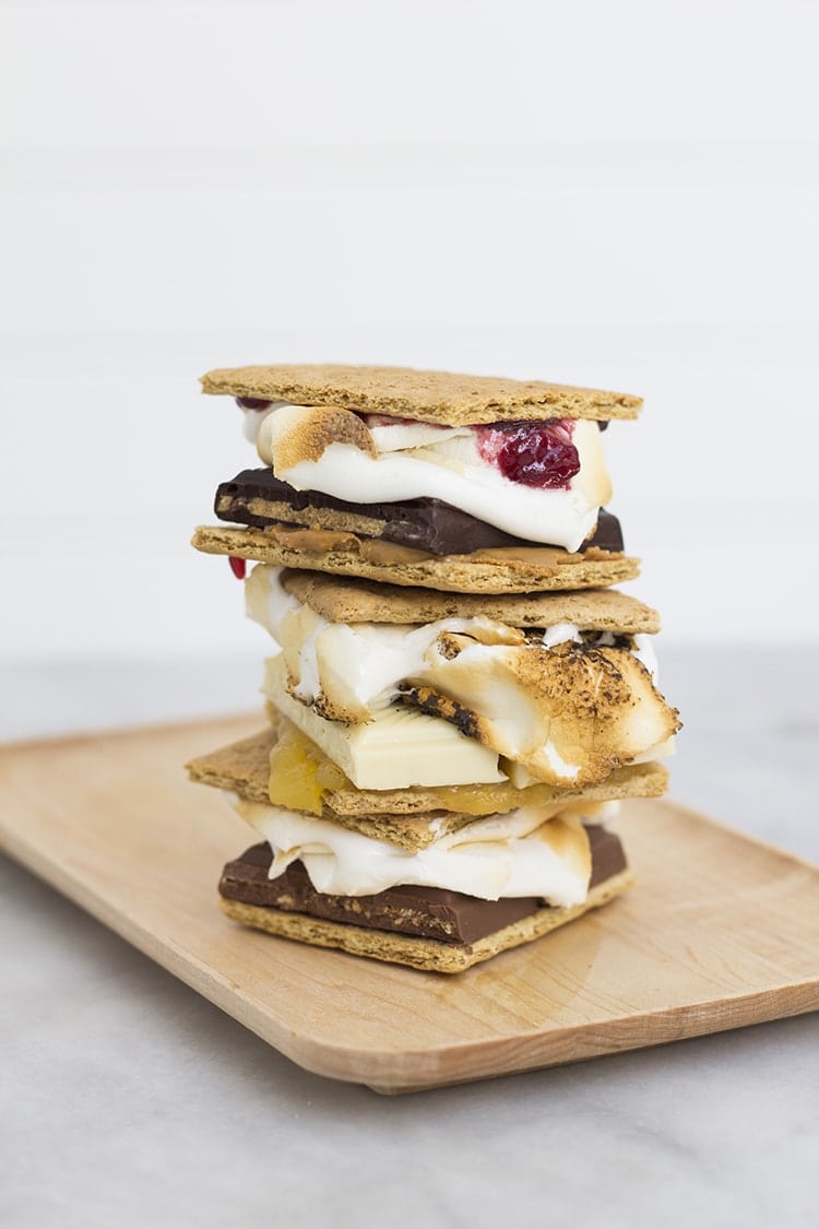 Fancy Smores Three Ways