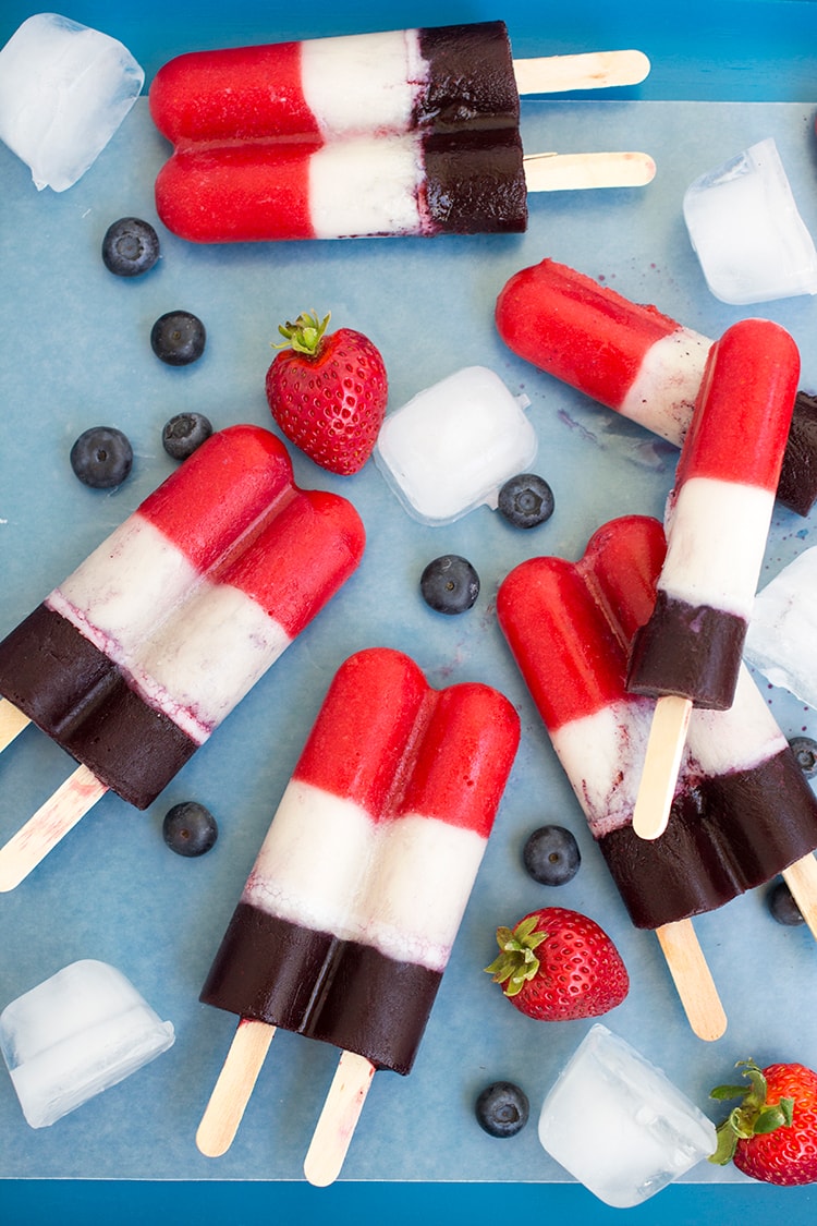 Firecracker Ice Pops 