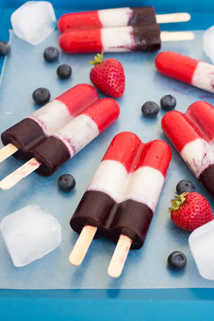 Firecracker Ice Pops