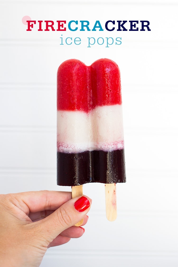 Firecracker Ice Pops 