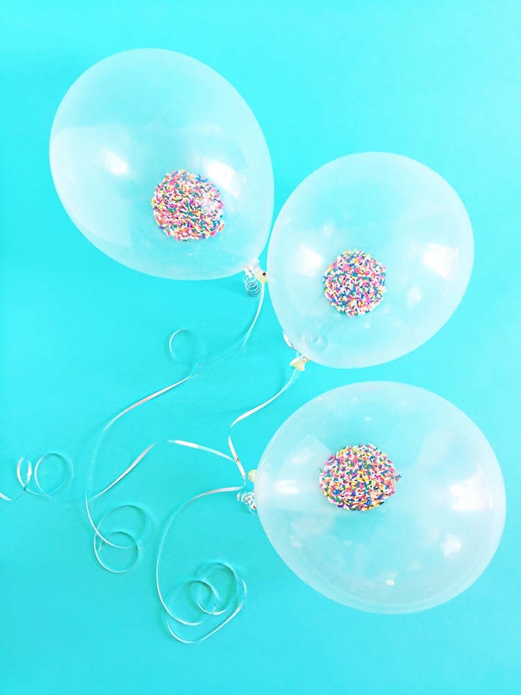 Funfetti Balloons Teal