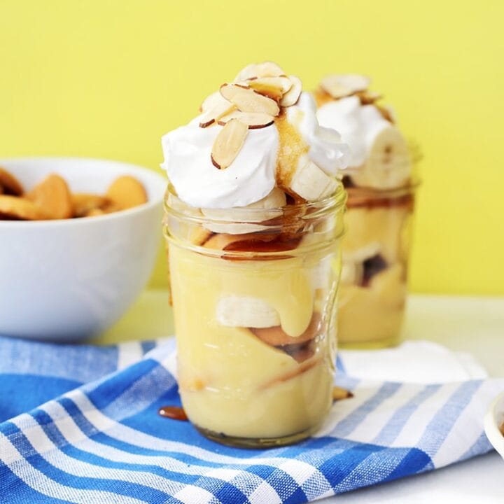 Salted Caramel Banana Pudding