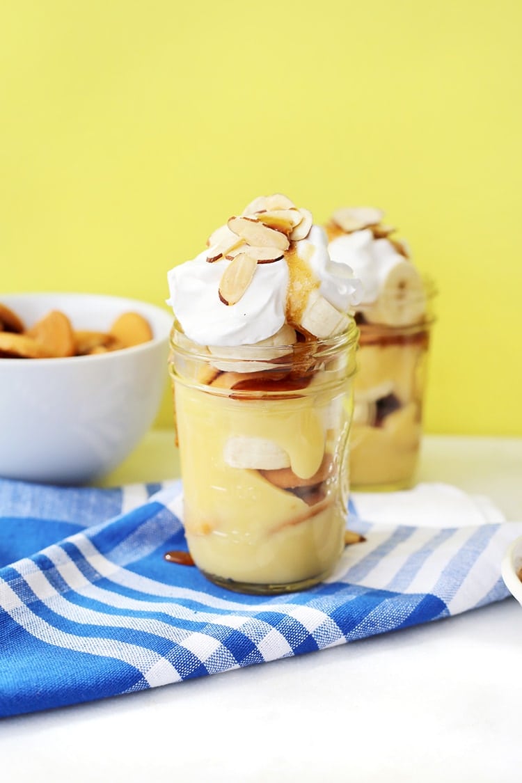 Salted Caramel Banana Pudding