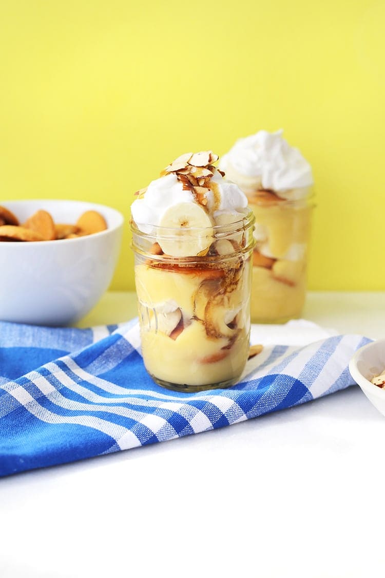 Salted Caramel Banana Pudding