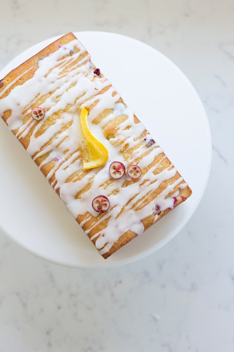 Cranberry Orange Pound Cake