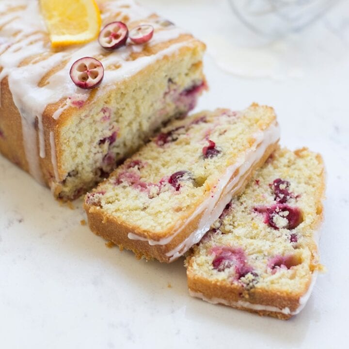 Cranberry Orange Pound Cake