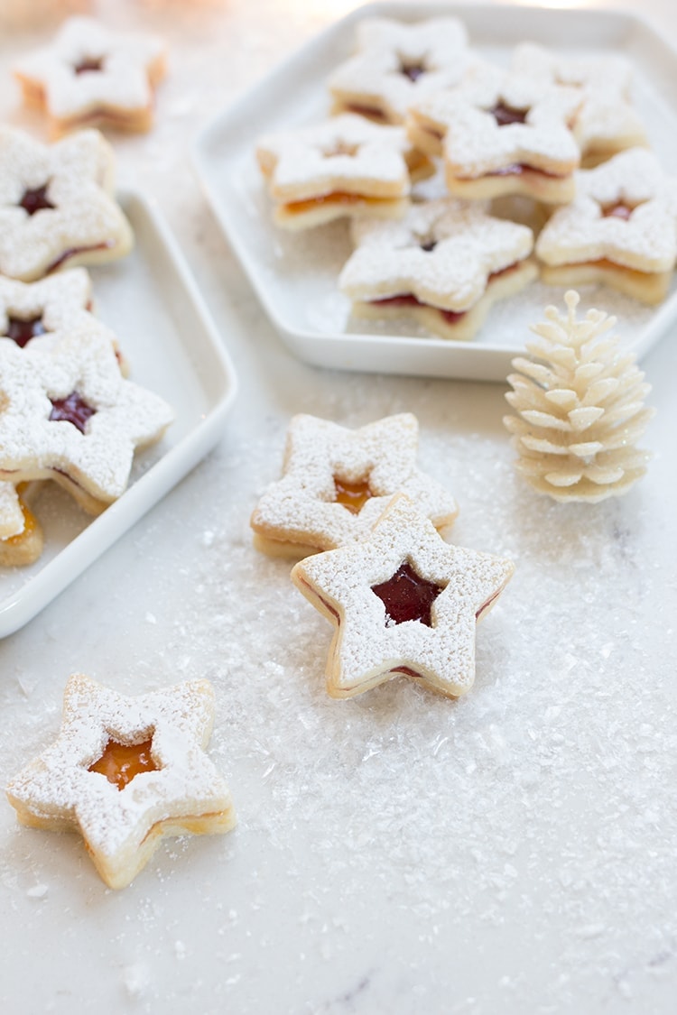 Linzer Christmas Cookies