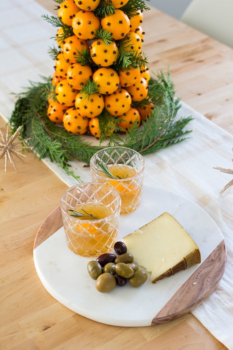 Orange Clove Holiday Topiary