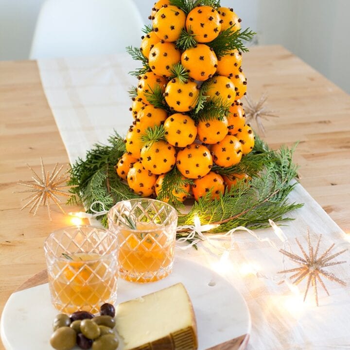 Orange Clove Holiday Topiary
