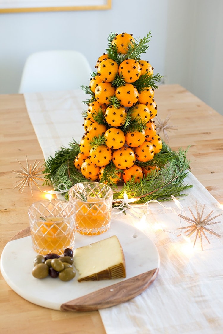 Orange Clove Holiday Topiary