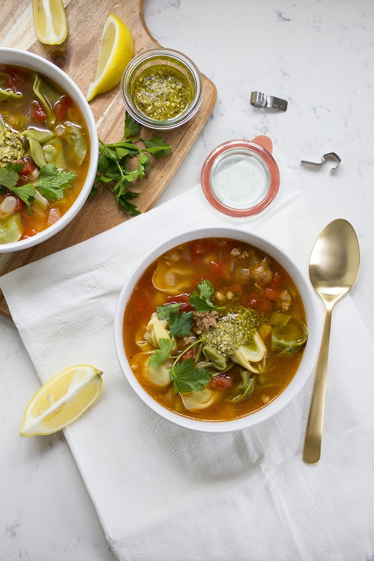 Tortellini Soup