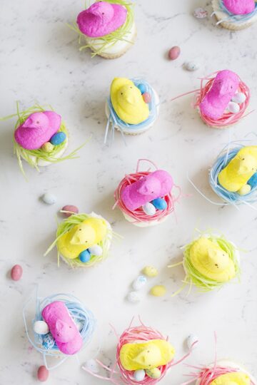 Easter Peep Cupcakes • Freutcake