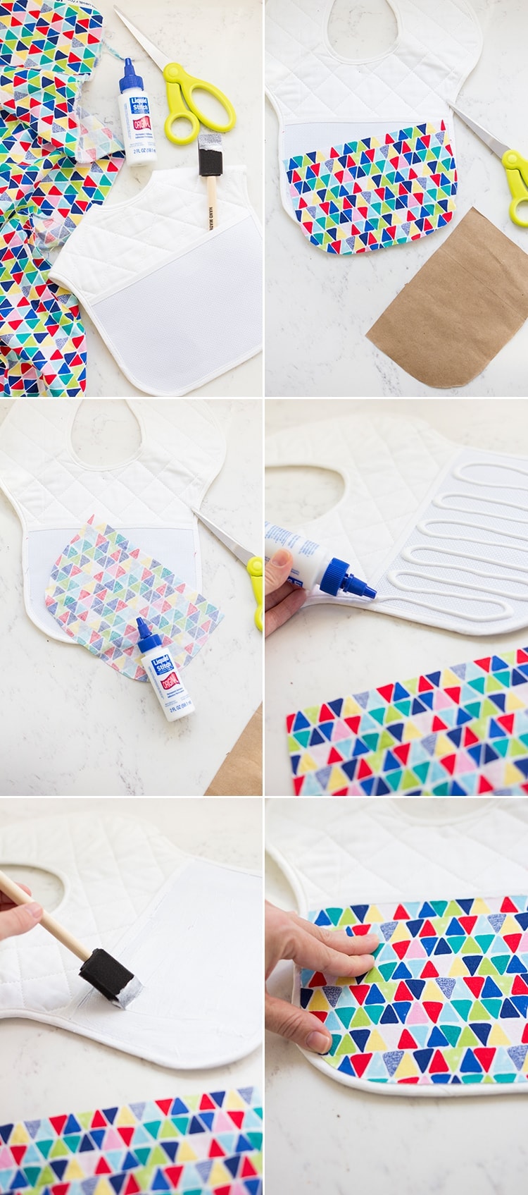 DIY Fun Fabric Bibs