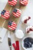 4th of July Flag Cupcakes