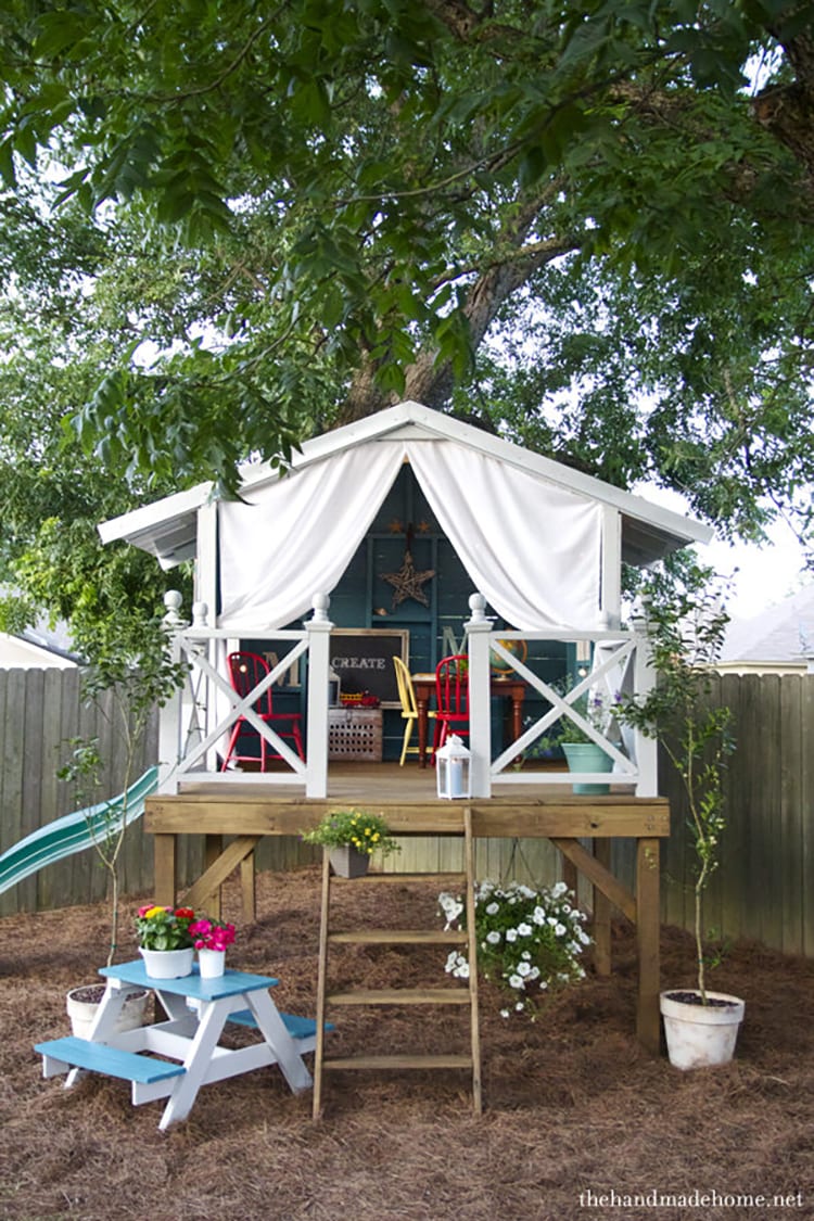 Backyard Kidspaces Clubhouse