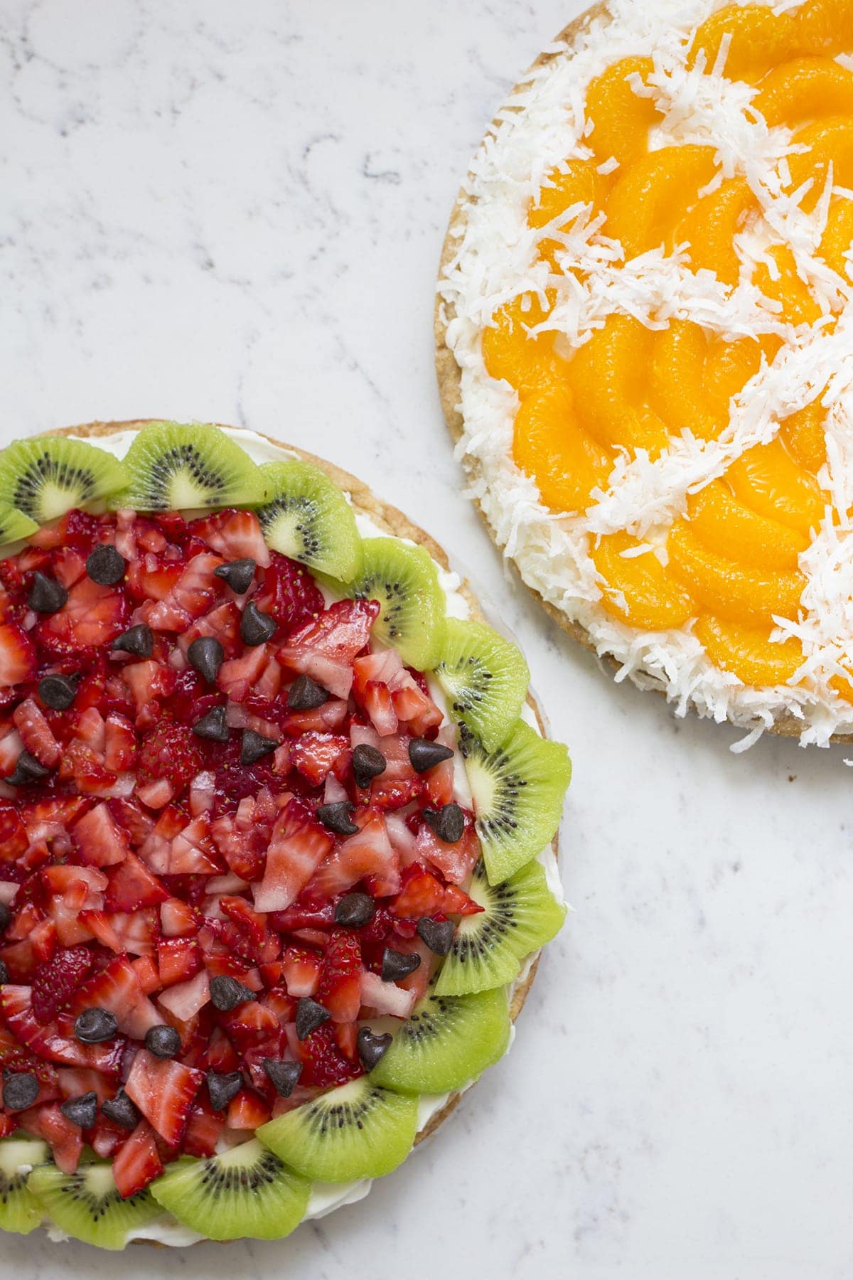 Sugar Cookie Fruit Pizzas