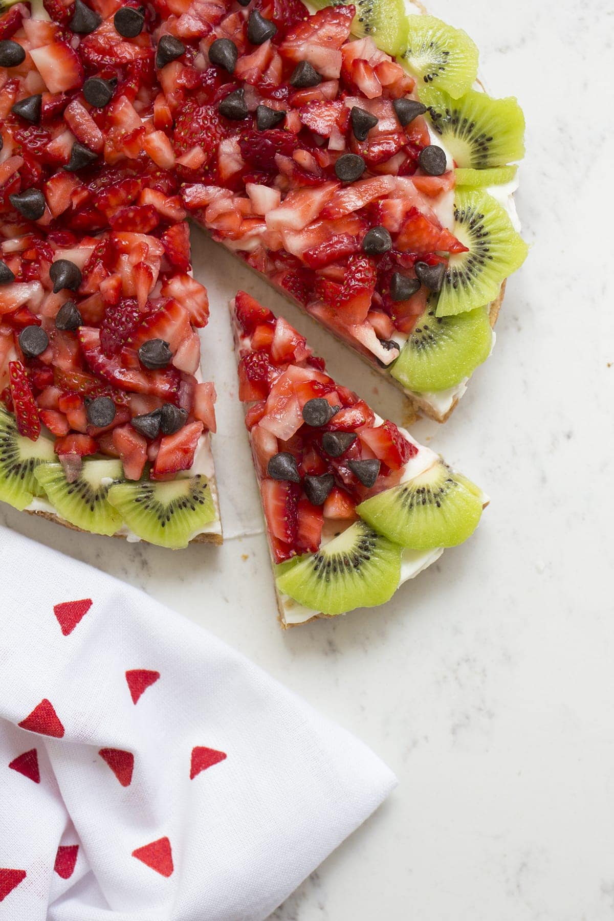 Sugar Cookie Fruit Pizzas