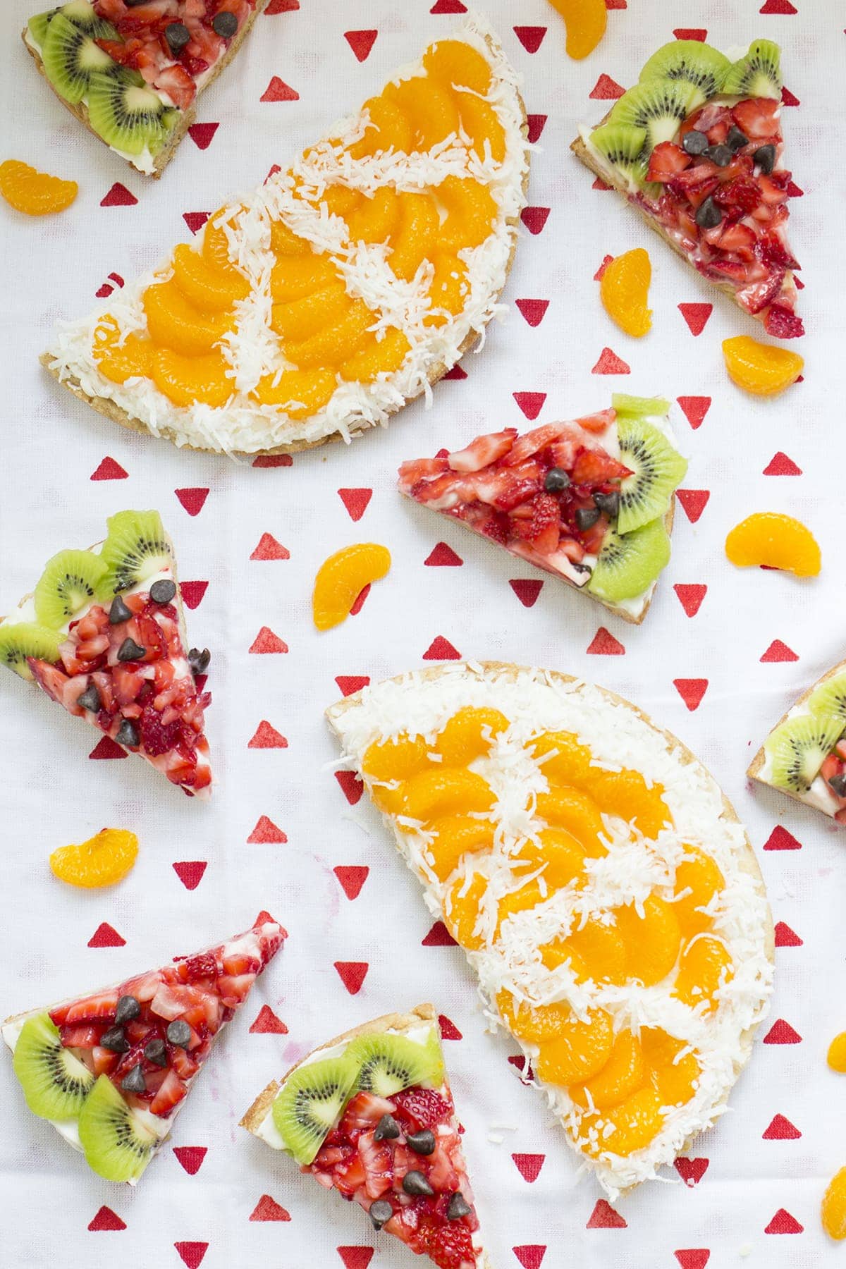 Sugar Cookie Fruit Pizzas