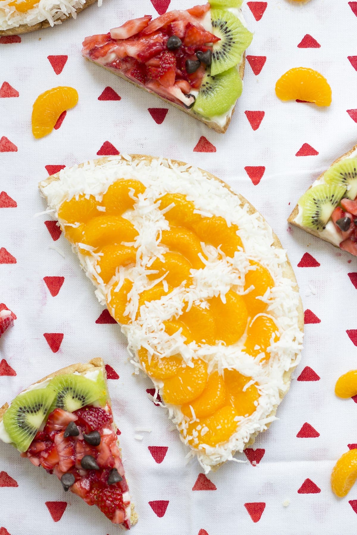 Sugar Cookie Fruit Pizzas