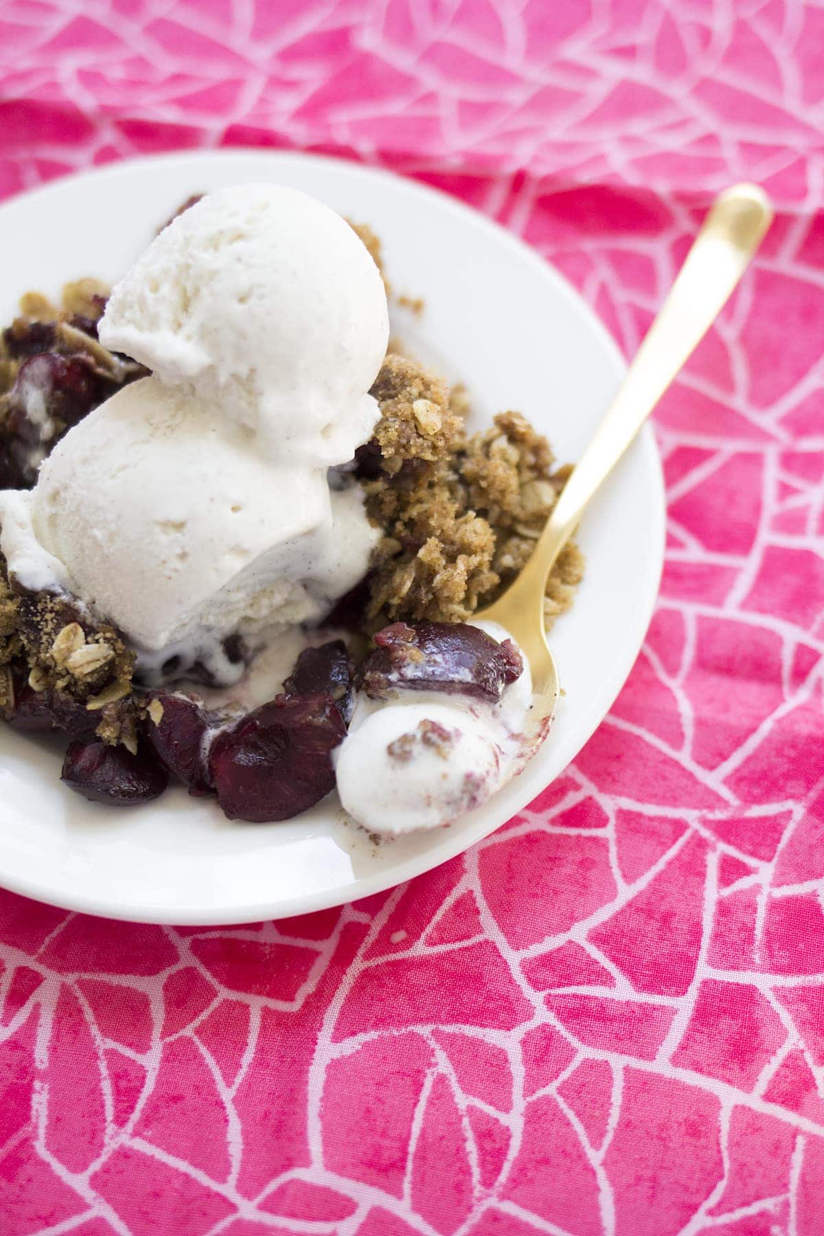 Cherry Crisp Recipe