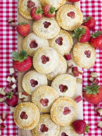 Strawberry Rhubarb Hand Pies