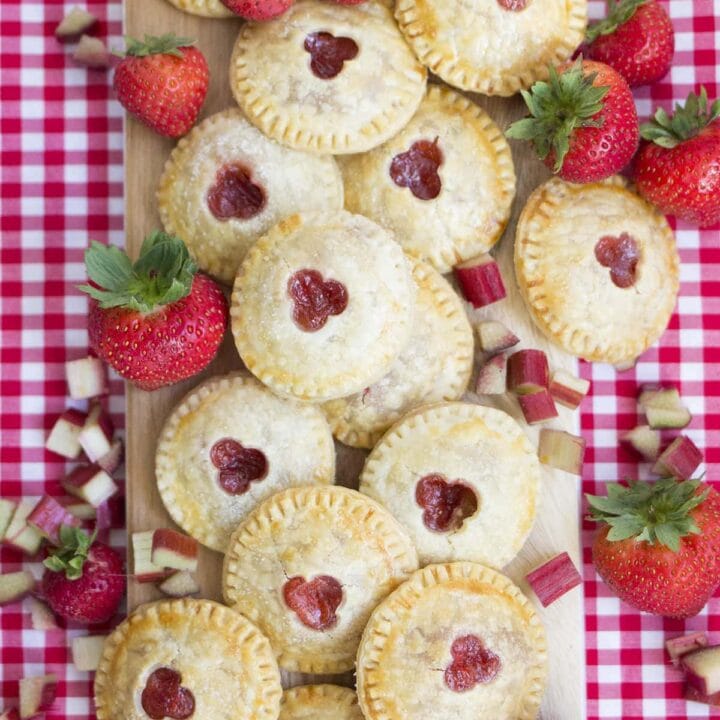 Strawberry Rhubarb Hand Pies