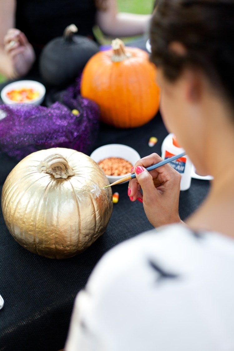 No Carve Pumpkin Decorating Ideas