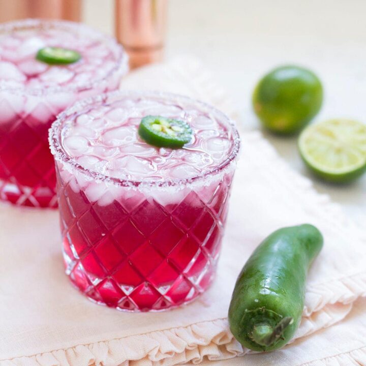 Spicy Pomegranate Margarita