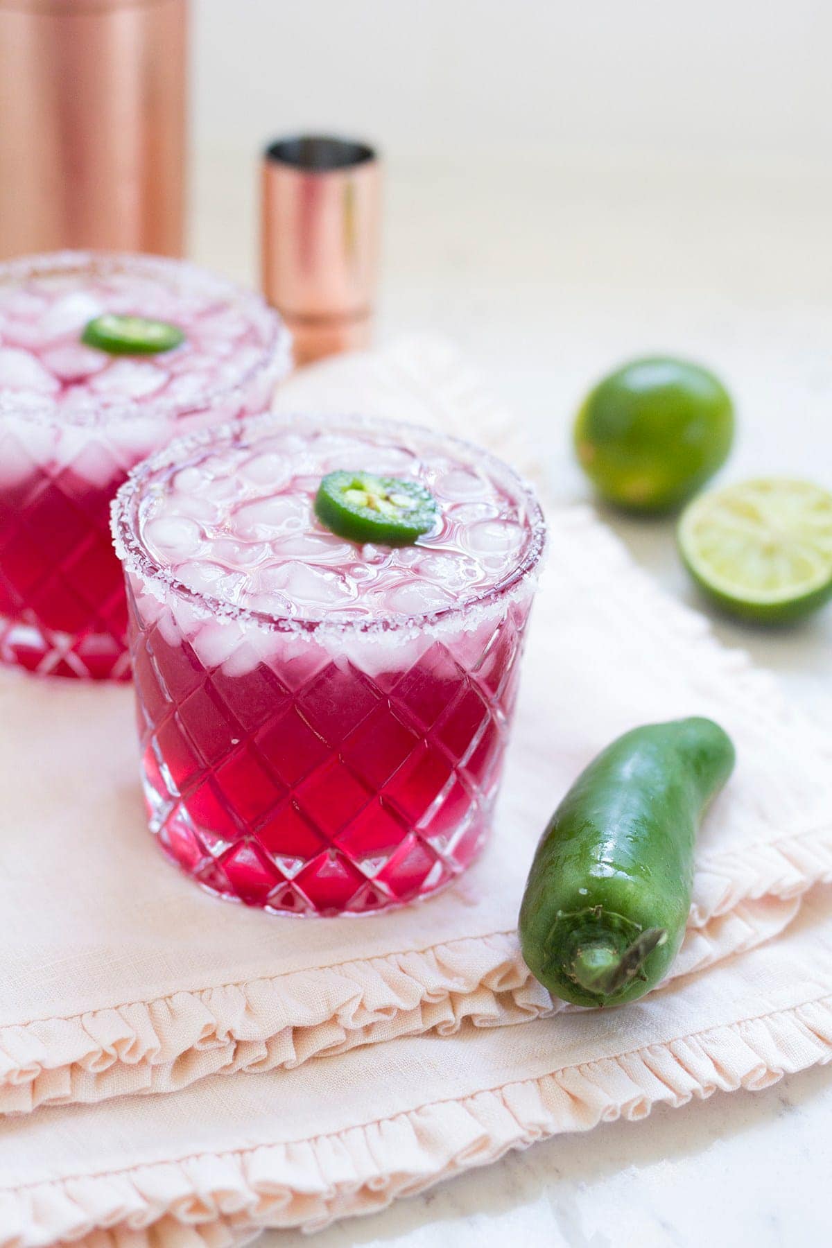 Spicy Pomegranate Margarita