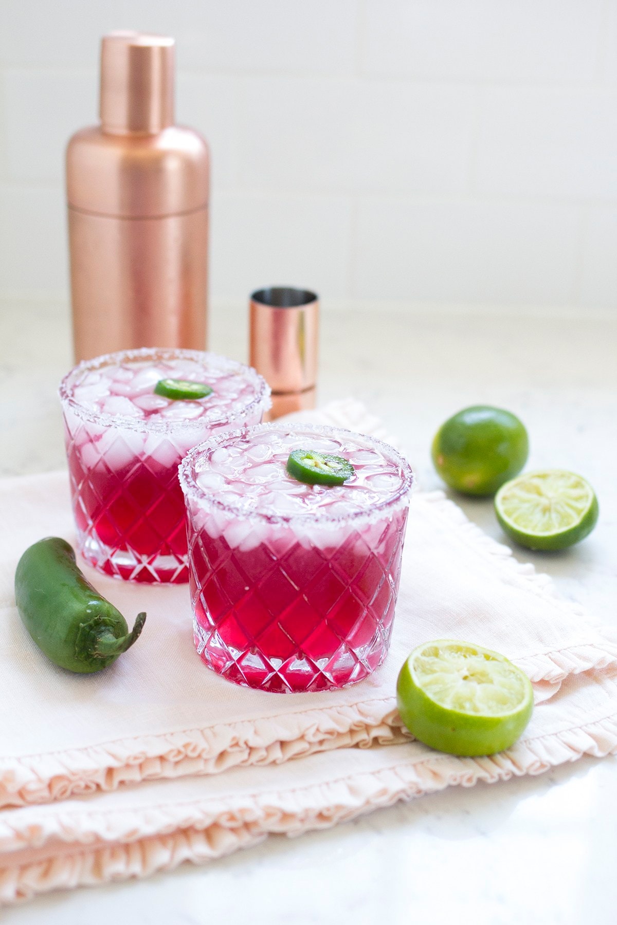 Spicy Pomegranate Margarita