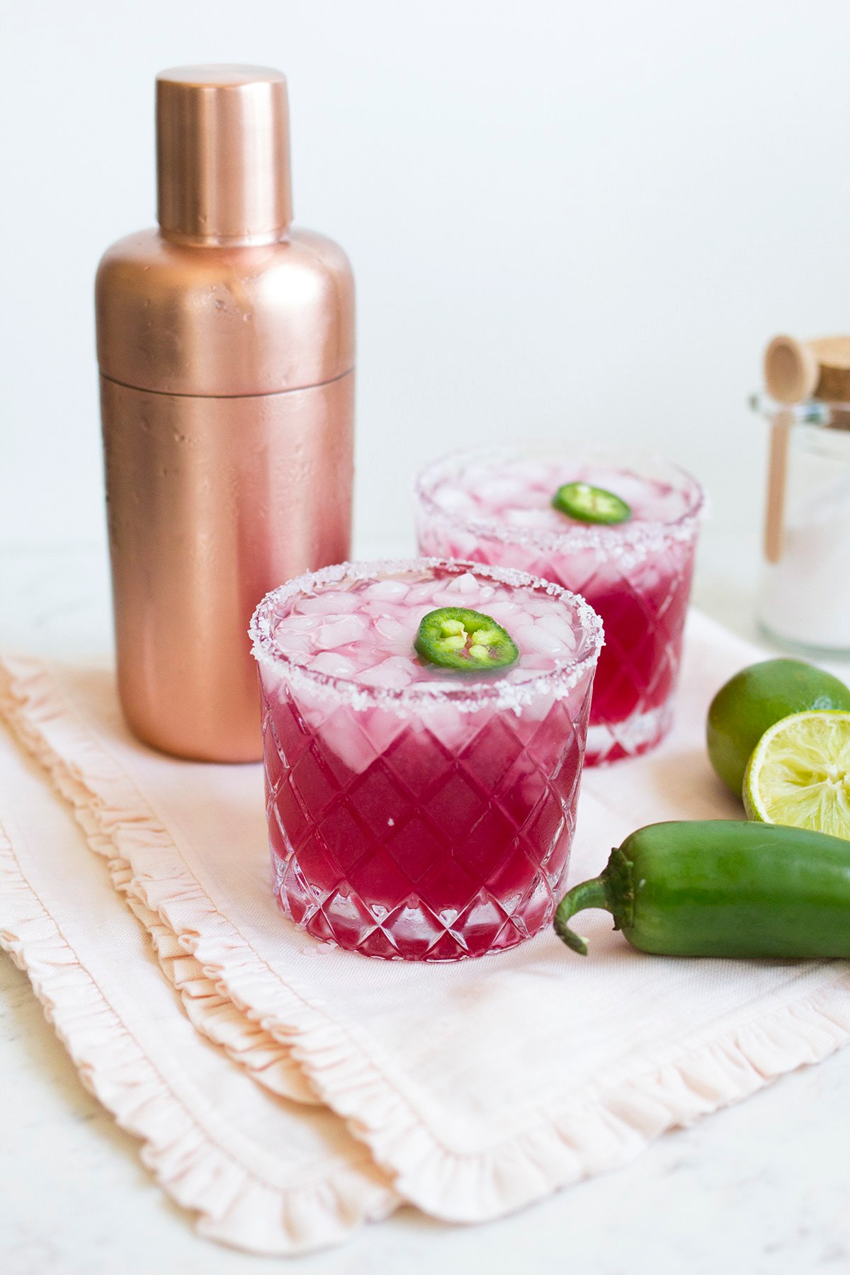 Spicy Pomegranate Margarita